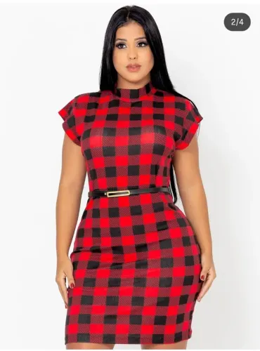 Vestido Xadrez 