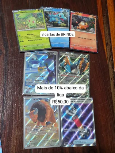 Coleção de Caos Pokemon Abaixo da Liga