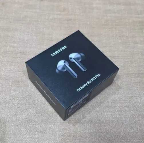 Galaxy Buds3 Pro Samsung, Bluetooth, Cinza, Novo/Lacrado, Nota Fiscal e Garantia