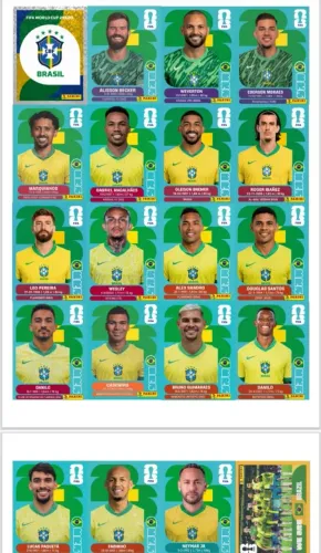 Figurinha da copa