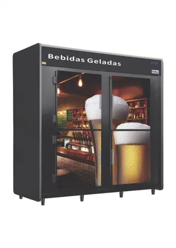 Mini câmara cervejeira para 39 caixas 2.400lts 220V