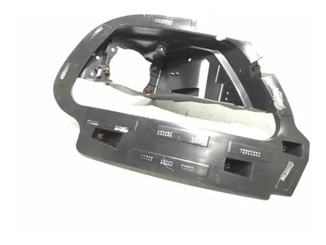 Suporte Farol Milha Lado Esquerdo Jeep Compass 2019 Preto Esquerdo