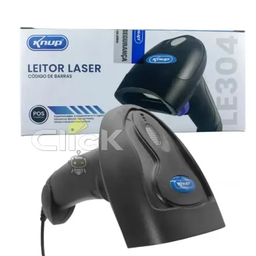 Leitor de Código de Barra KP-Le304 (ac. cartões e entregamos)