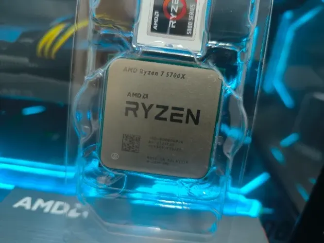 RYZEN 7 5700X (ACEITO TROCA - NOVO - GARANTIA) 4.6 Ghz AM4 DDR4