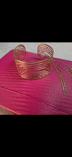 Bracelete e tornozeleira. Romanel. Os dois por 60$