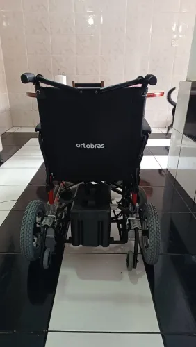 Cadeira de rodas elétrico grande ortobras