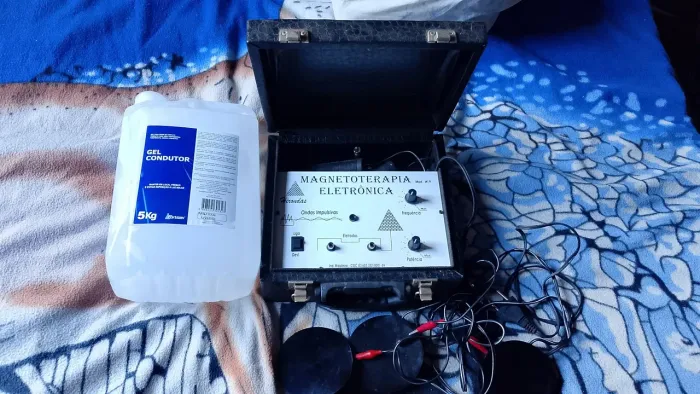 APARELHO DE MAGNETOTERAPIA ELETRÔNICA W-9 + GEL CONDUTOR