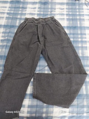 Calça Reta Jeans Estonada