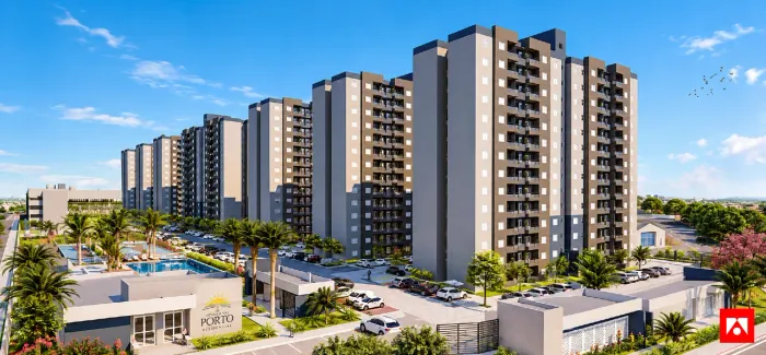 Apartamento com 3 quarto, 1 suíte e 1 vaga para locação no Morada do Porto em Americana
