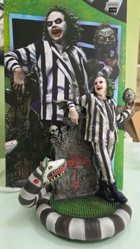 Beetlejuice Deluxe Art Scale 1/10 da Iron Studios