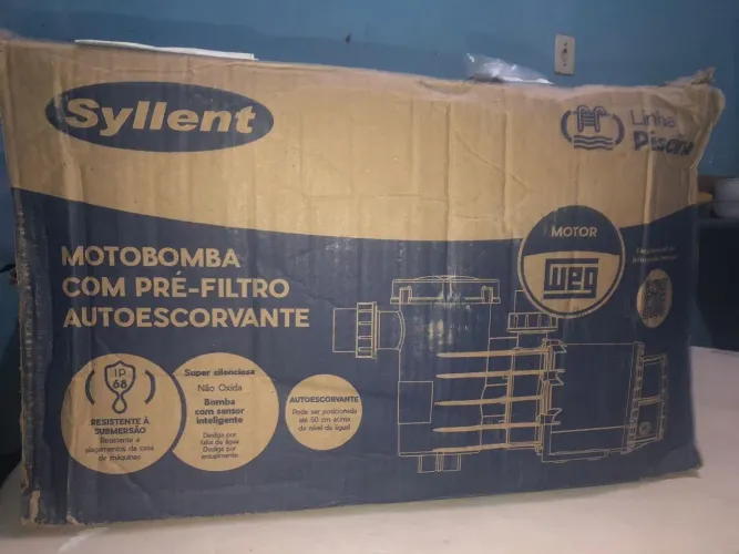 Motobomba de piscina Syllent 1/2cv