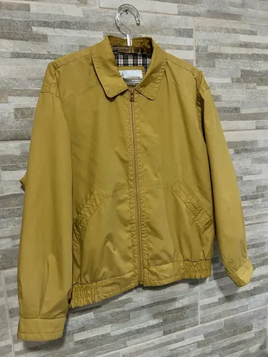 Jaqueta vintage amarela London Fog s