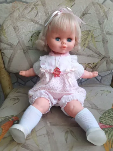 Boneca Risadinha antiga Estrela funcionando