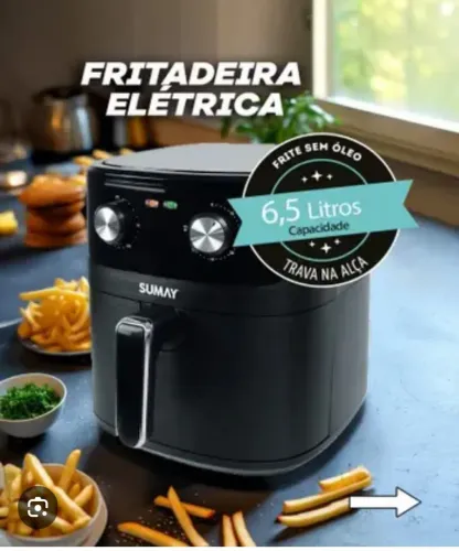 Fritadeira Elétrica Sumay 6,5L