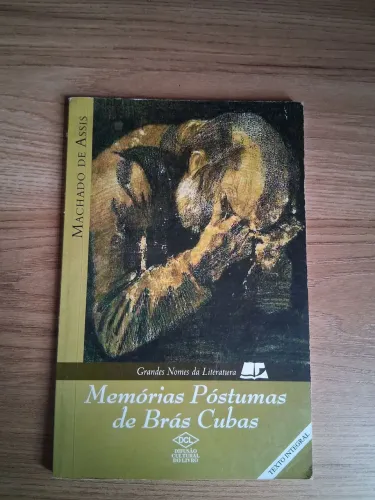 Livro : memórias póstumas de Bras Cubas