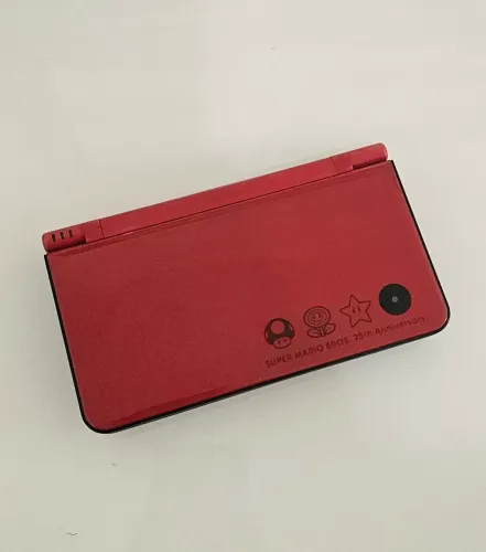 Carcaça Nintendo Dsi Xl Mario 25th Anniversary No Estado P/ Peças