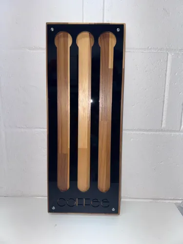 Porta Cápsulas de Café DW Design Macchiato Preto - Novo na Caixa 