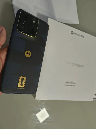 VENDO OU TROCO EDGE 70 FUSION EDIÇÃO ILIMITADA LACRADO ABERTO SO PARA CONFERÊNCIA+ NOTA