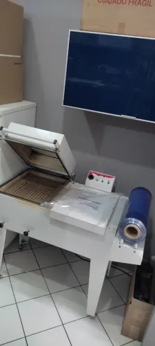 Seladora Conjugada Termoencolhivel 50x40 Para Ovos Pizzas Doces 220V Isamaq 