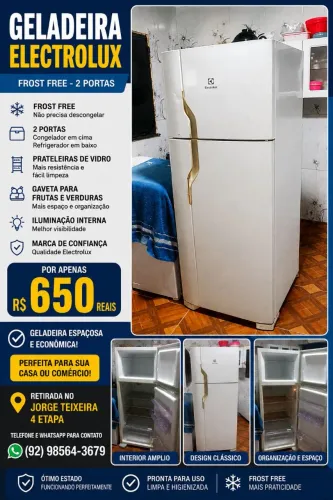 Geladeira Frost Free 2 portas