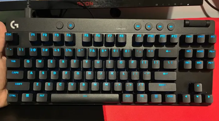 Teclado Gamer Logitech G Pro X TKL Rapid - Switch Magnético