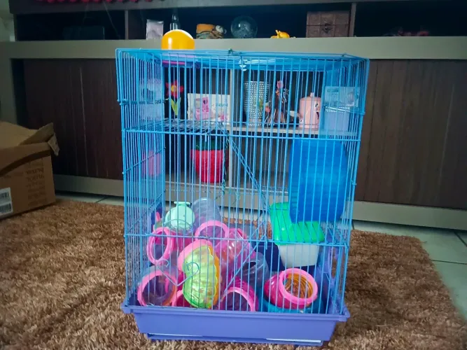 Gaiola para hamster