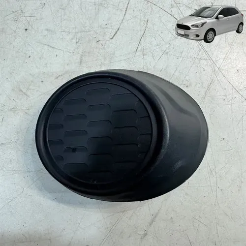 Grade Farol Milha Ford Ka 2015 A 2018 Direita Original Preto Ambos Lados