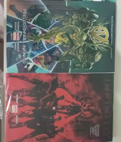HQ Vingadores 2015 - Saga Infinito Completa