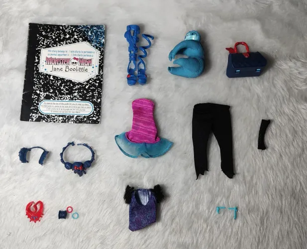 (LER DESCRIÇÃO!) Acessórios Bonecas Básicas: Jane, Draculaura, Rochelle Monster High