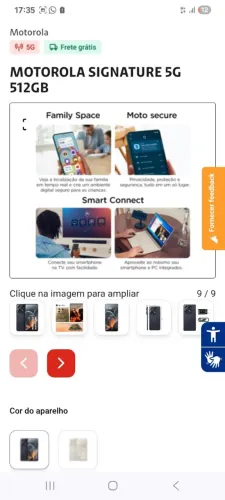 Motorola na caixa com nota afinal no meu nome e ainda passo a nota fiscal pro nome da pess
