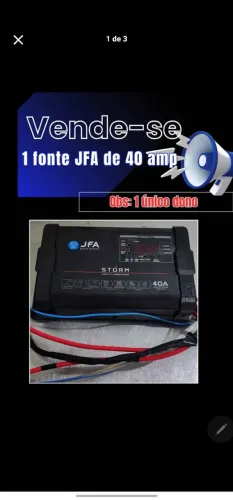 Som Automotivo Completo ou Peças Separadas | Bravox, Stetsom e JFA | Único Dono