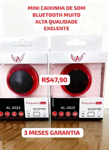 Mini Caixinha de Som Bluetooth Altomex