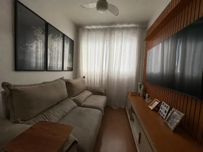 Imóvel para aluguel tem 45 metros quadrados com 2 quartos