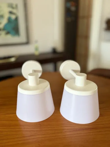Luminária 2 por 80 