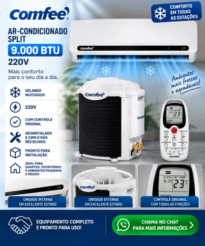 Ar Condicionado Split 9000 BTU Comfee 220v