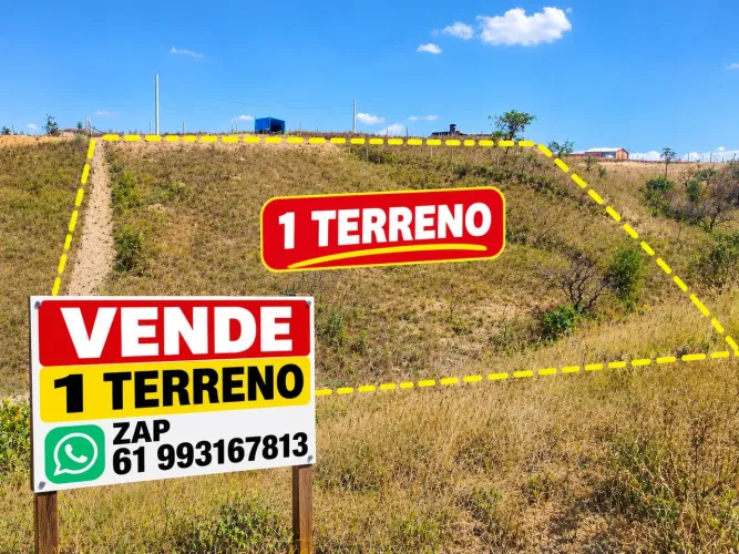 Vendo ou troco. Lote condomínio queda do descoberto águas lindas.
