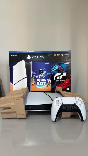 Ps5 slim super novo com nota fiscal e garantia