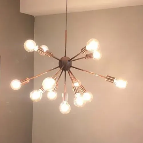 Luminária Sputinik lâmpadas