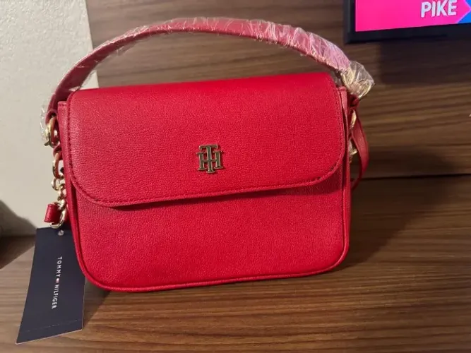 Bolsa crossbody Tommy Hilfiger - Vermelha