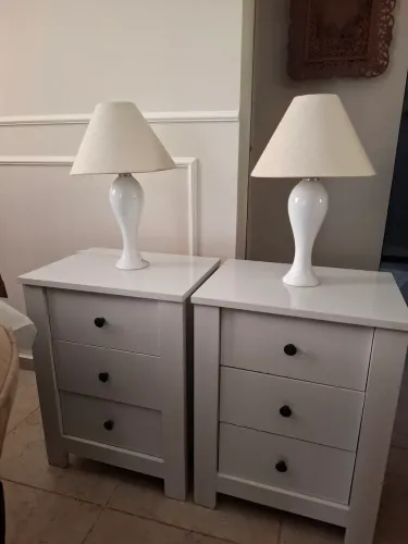 Conjunto mesinhas de cabeceira