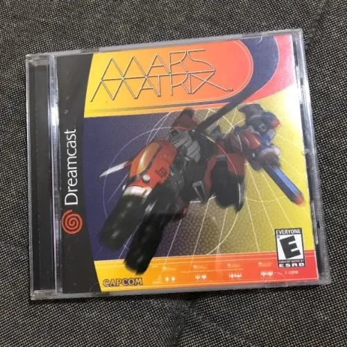 Mars Matrix Sega Dreamcast Original Americano Capcom Shump Completo