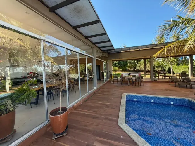 CHÁCARA EM HIDROLÂNDIA GO - COMPLETA À VENDA | PRONTA PARA LAZER E MORADIA - 2.500 m2
