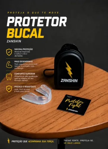 Protetor Bocal Zanshin com caixa