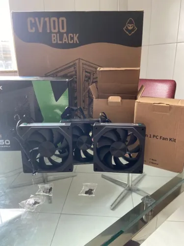 FANS - (6x) Prism 5 Pro ARGB Preto