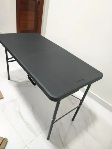 Mesa dobrável 74cm altura 