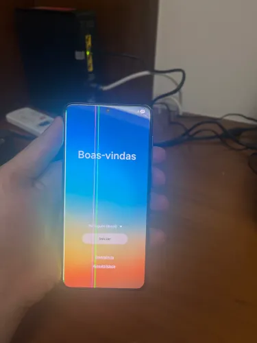 Galaxy S22 com defeito na tela