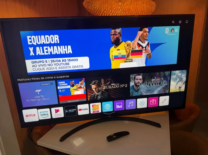 Tv 60 SMART 4 K LG COMPLETA