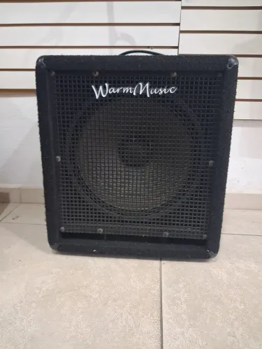 CAIXA AMPLIFICADA PARA CONTRA BAIXO WARM MUSIC 200Whats