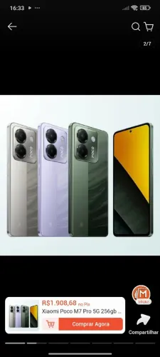 Poço M7 pro 5g