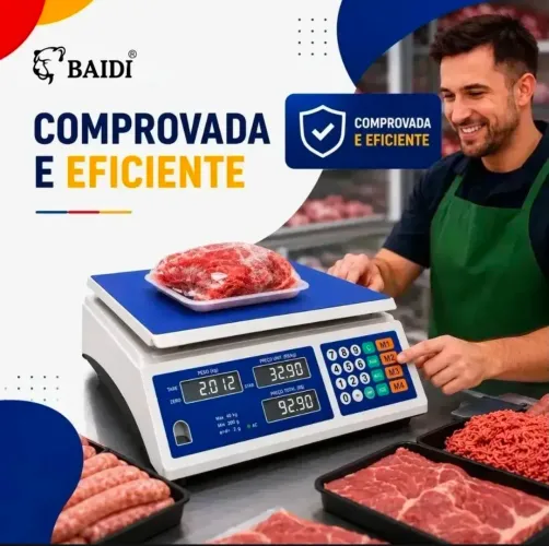 Balança digital 40kg nova
